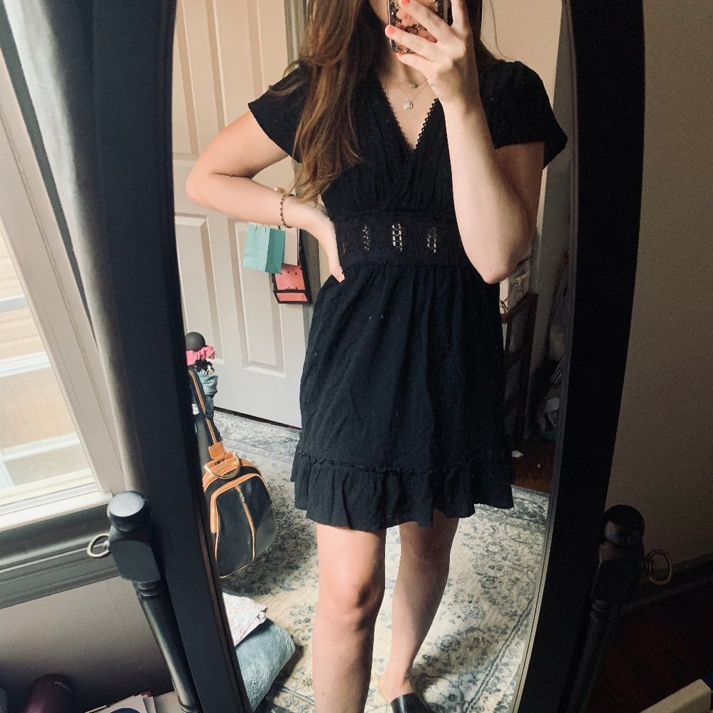 Altar'd State Black Mini Dress